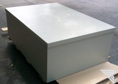 Battery Boxes feature robust all-welded aluminum construction