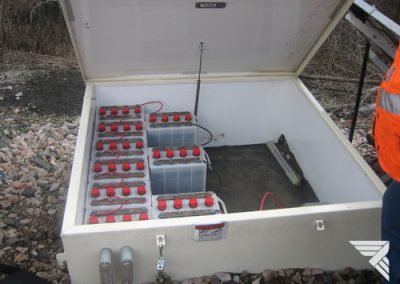 Battery Boxes feature fully insulated paneling to protect batteries from temperature extremes