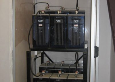 Battery Enclosure in Gas Compressor Station